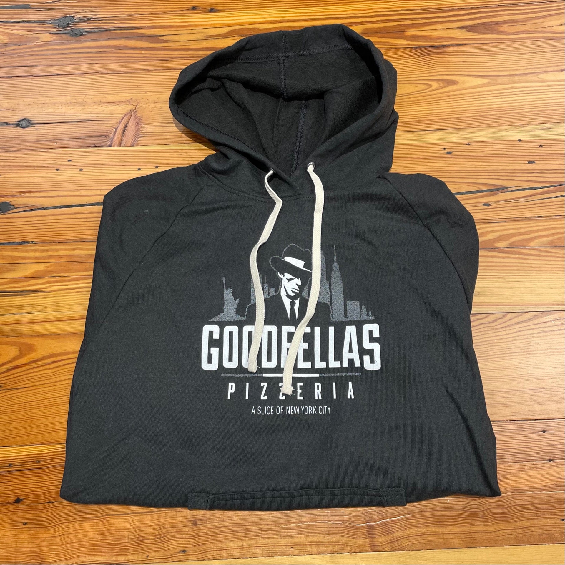 Hoodie, Black TriBlend Goodfellas Pizzeria